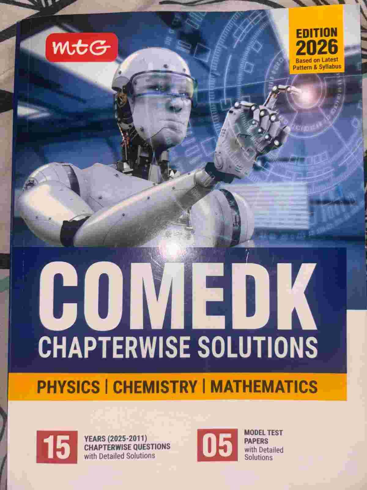 MTG COMEDK Explorer | 15 Years Solved Papers & PYQ